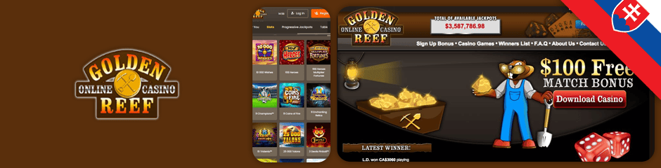 golden reef casino bonus