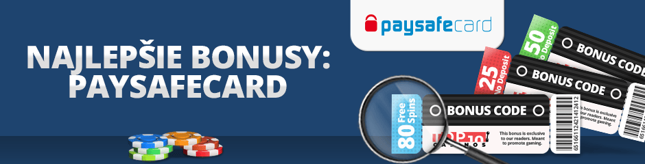 bonusové ponuky paysafecard