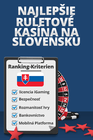 najlepsie ruletove casina na slovensku